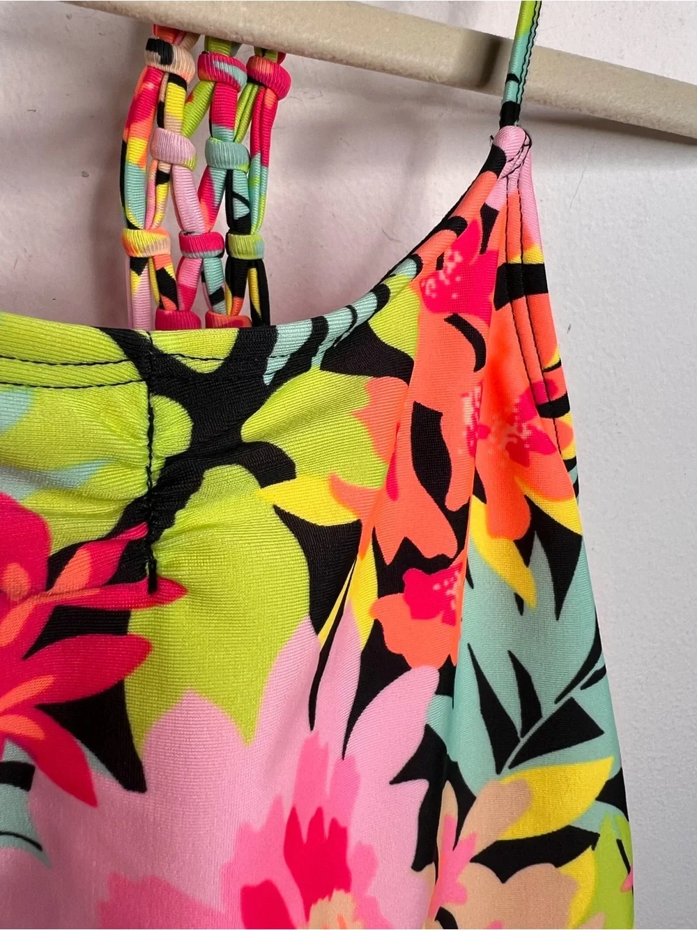 Art Class Girls Sunrise Blooms One Piece Swimsuit Size L | 10-12